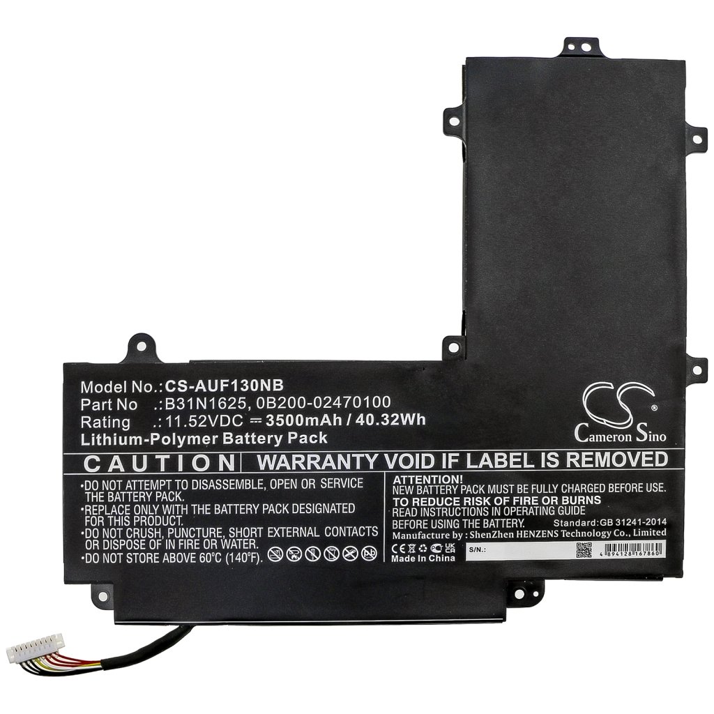 Kompatibilna zamjena baterije za Asus 0B200-02470100,B31N1625