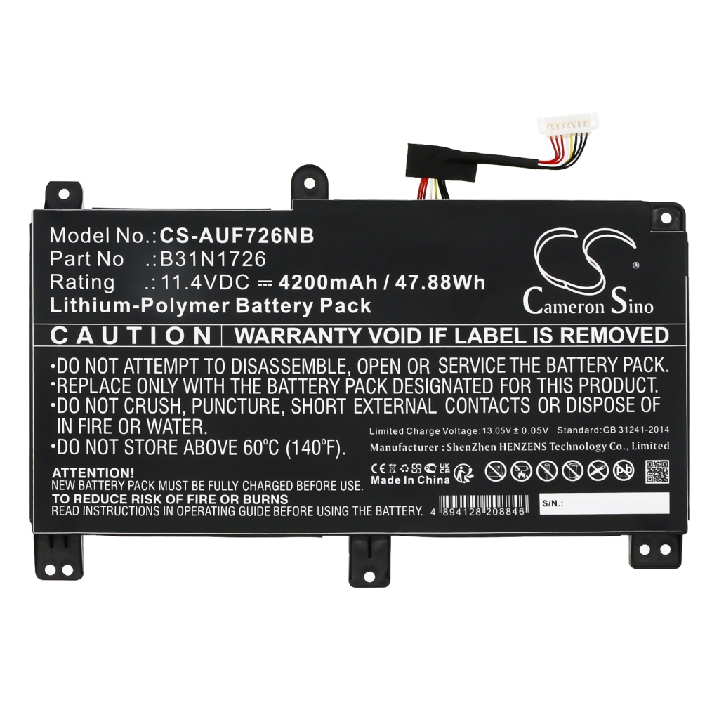 Baterija za prijenosno računalo Asus TUF504GD-DM913T