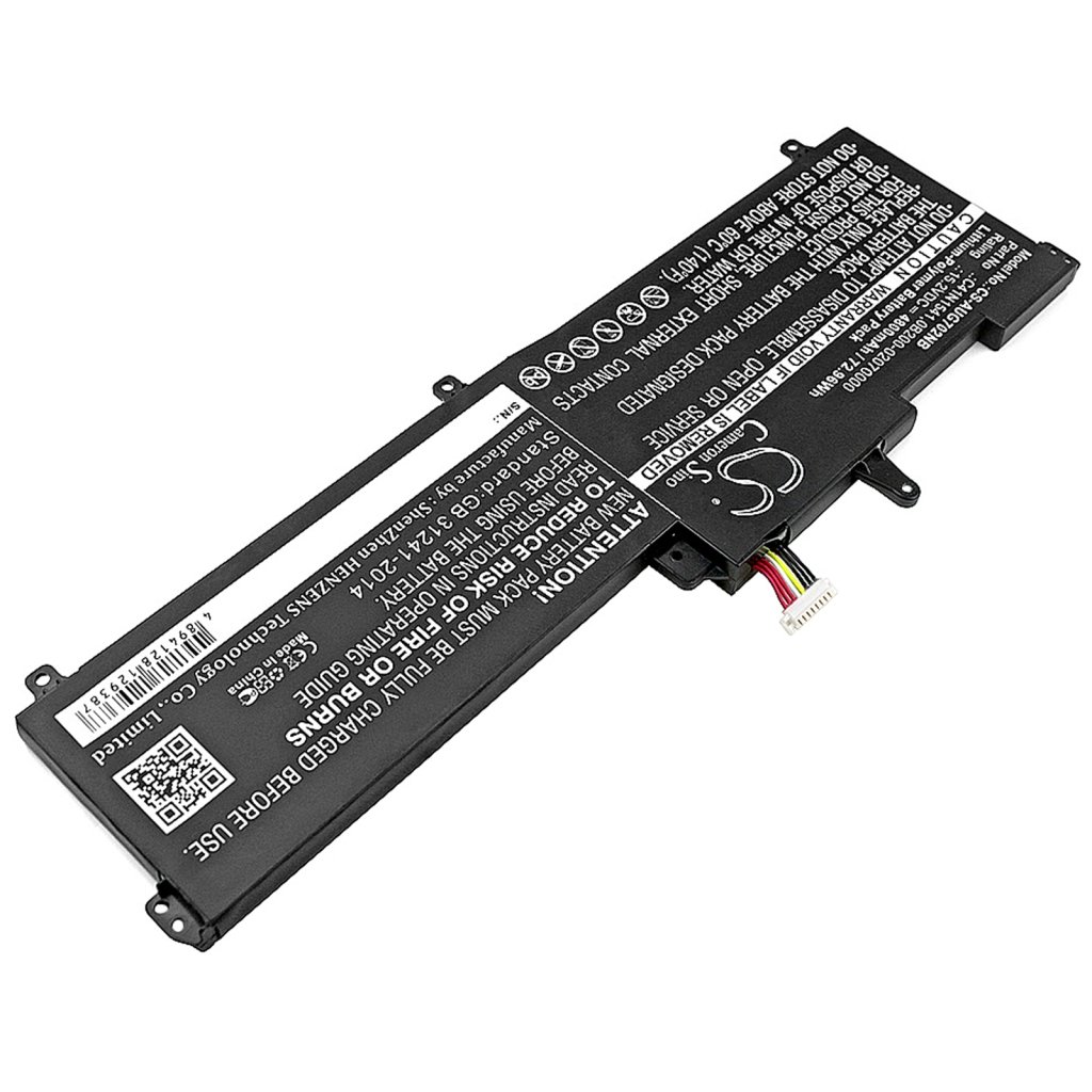 Kompatibilna zamjena baterije za Asus 0B200-02070000,C41N1541