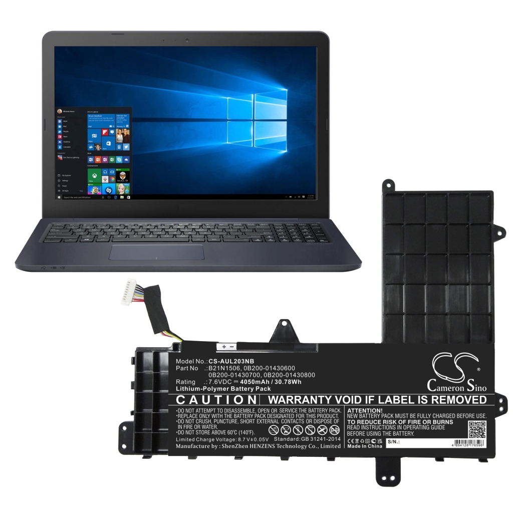 Baterija za prijenosno računalo Asus EeeBook E502SA-XO141D