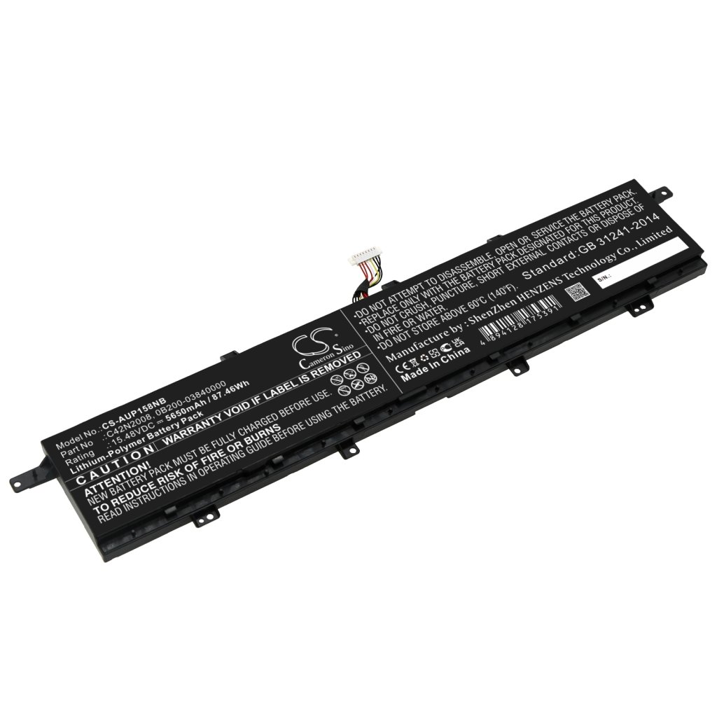 Kompatibilna zamjena baterije za Asus 0B200-03840000,C42N2008