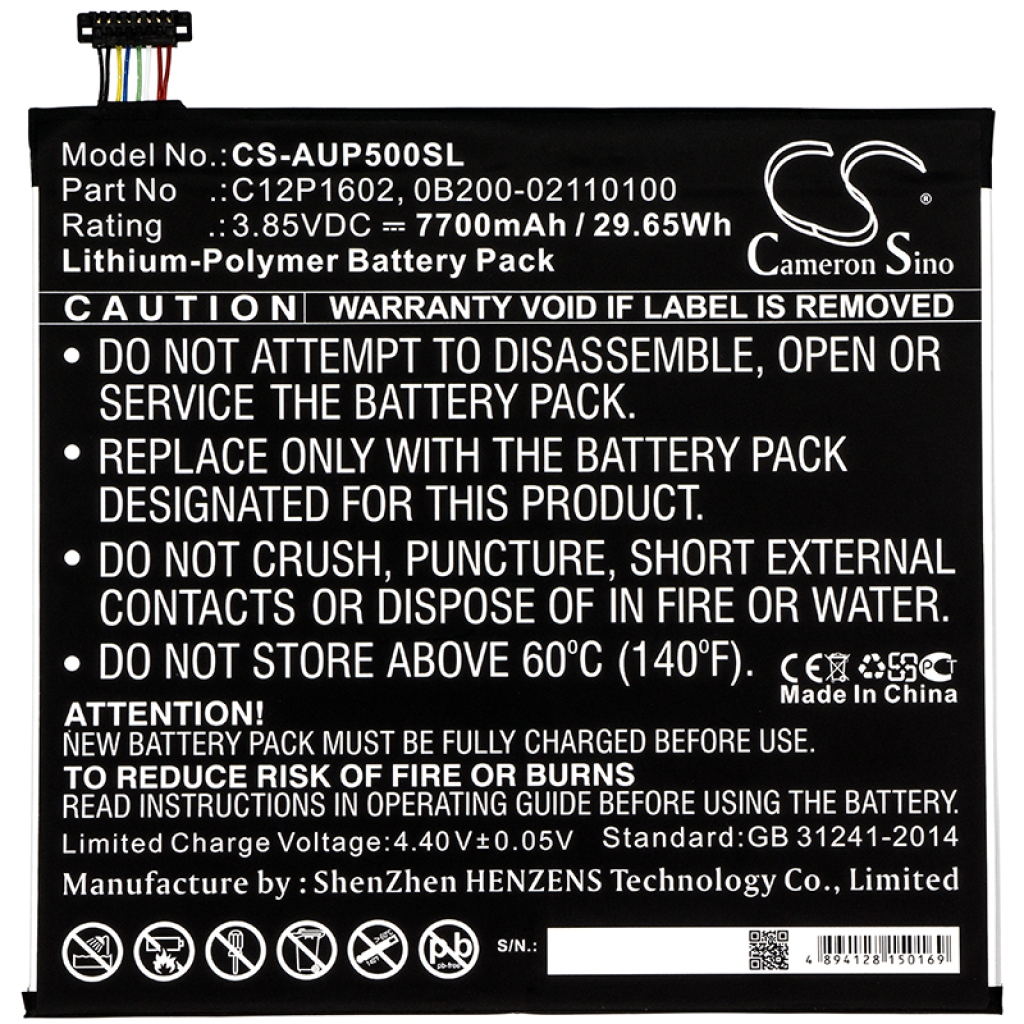 Baterija za tablet Asus CS-AUP500SL