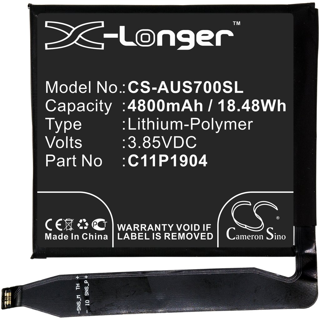 Kompatibilna zamjena baterije za Asus 0B200-03740200,C11P1904