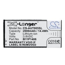 Kompatibilna zamjena baterije za Asus 0B200-01110000,B11P1406