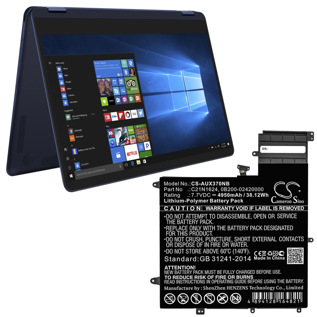 Baterija za prijenosno računalo Asus CS-AUX370NB
