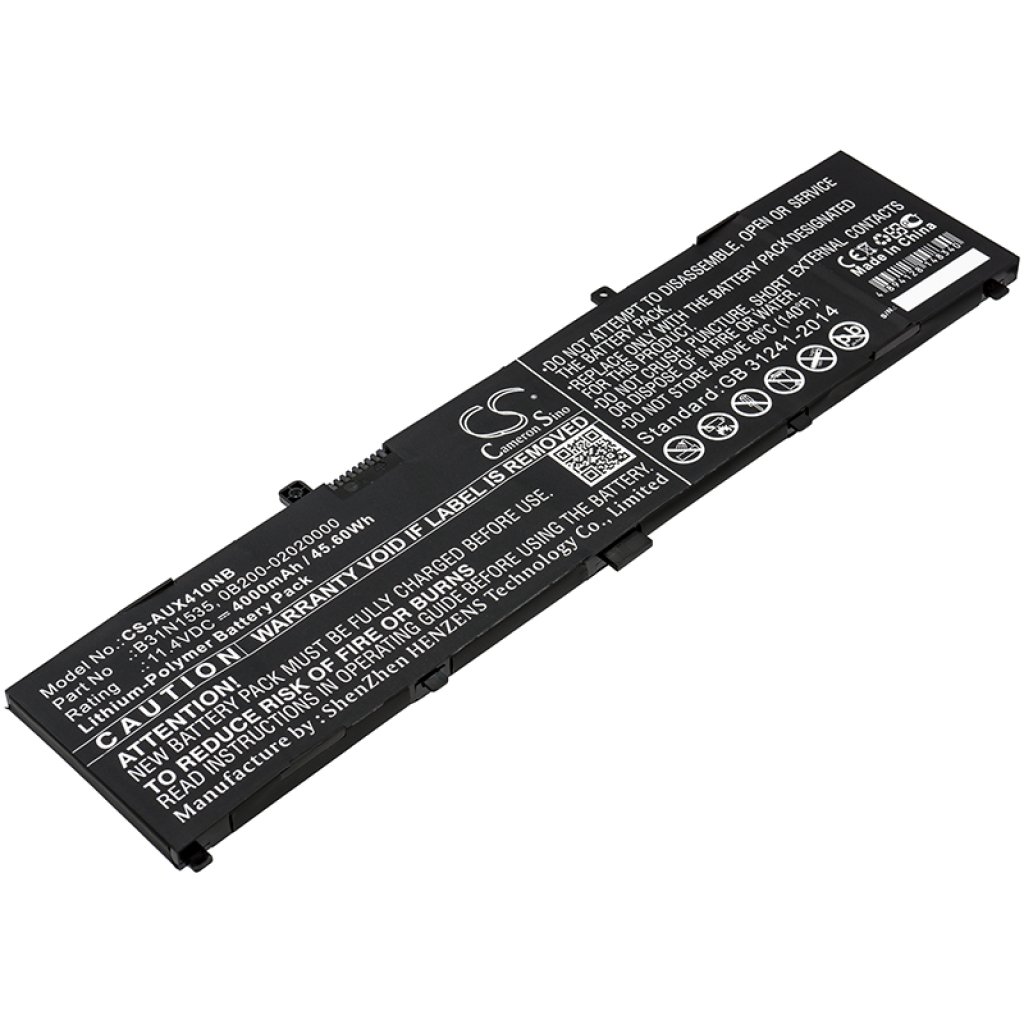 Kompatibilna zamjena baterije za Asus 0B200-02020000,B31N1535