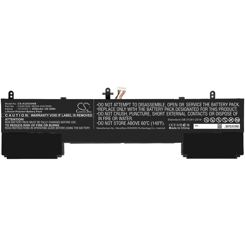 Baterija za prijenosno računalo Asus CS-AUX534NB