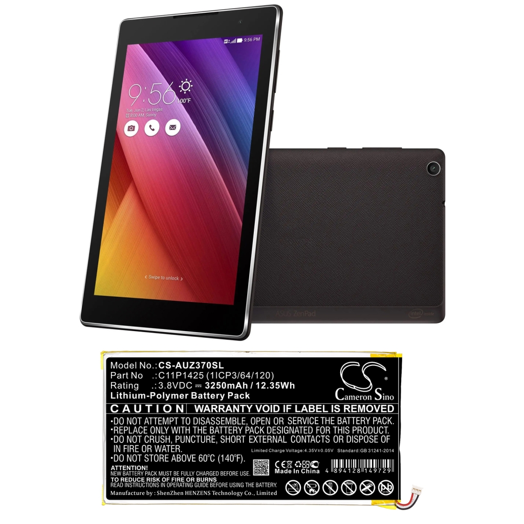 Baterija za tablet Asus CS-AUZ370SL
