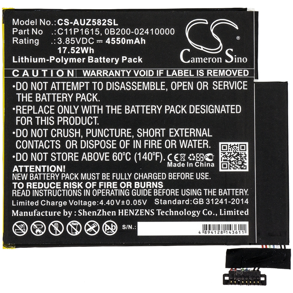 Baterija za tablet Asus CS-AUZ582SL