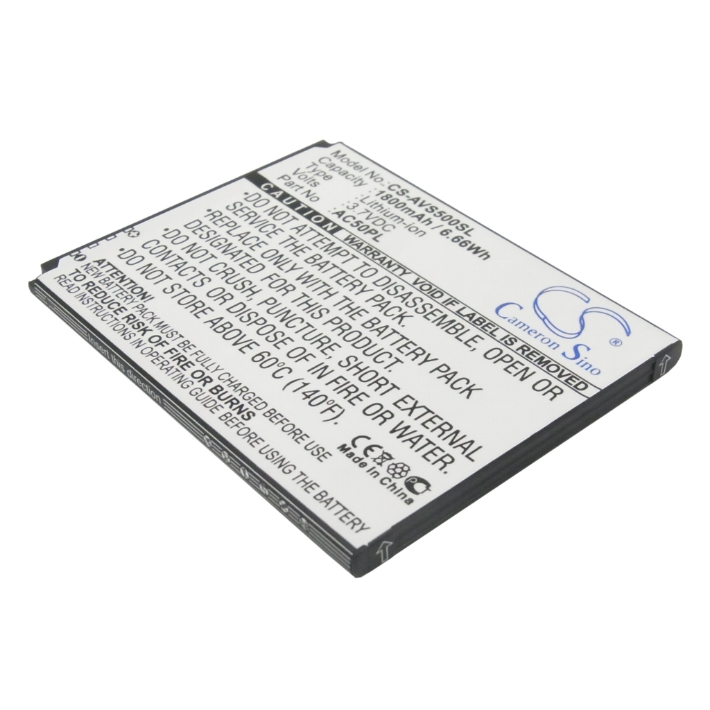 Baterija za mobilni telefon Archos Platinum 50 (CS-AVS500SL)