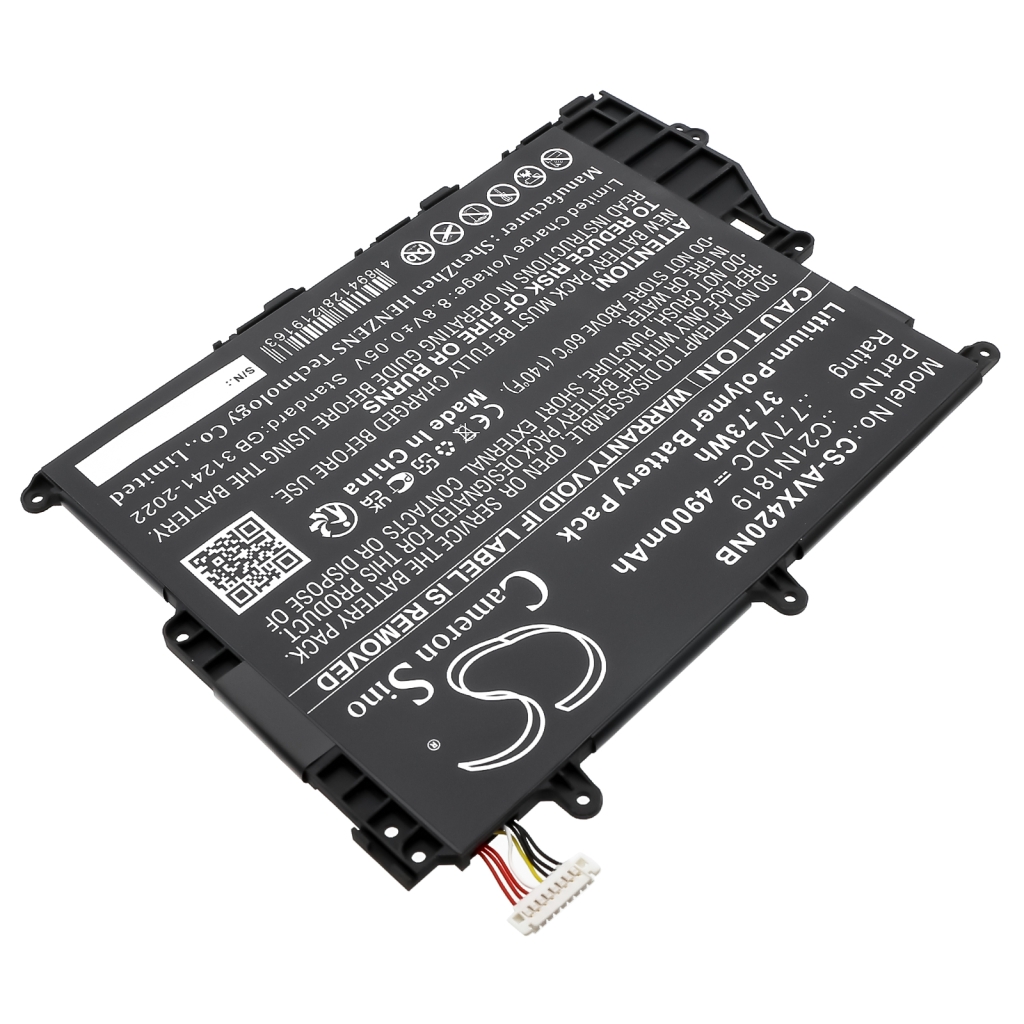Kompatibilna zamjena baterije za Asus 0B200-03200000,C21N1819