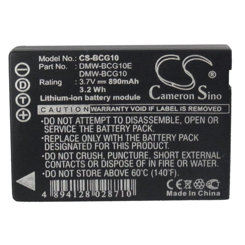 Camera Battery Panasonic Lumix DMC-TZ65