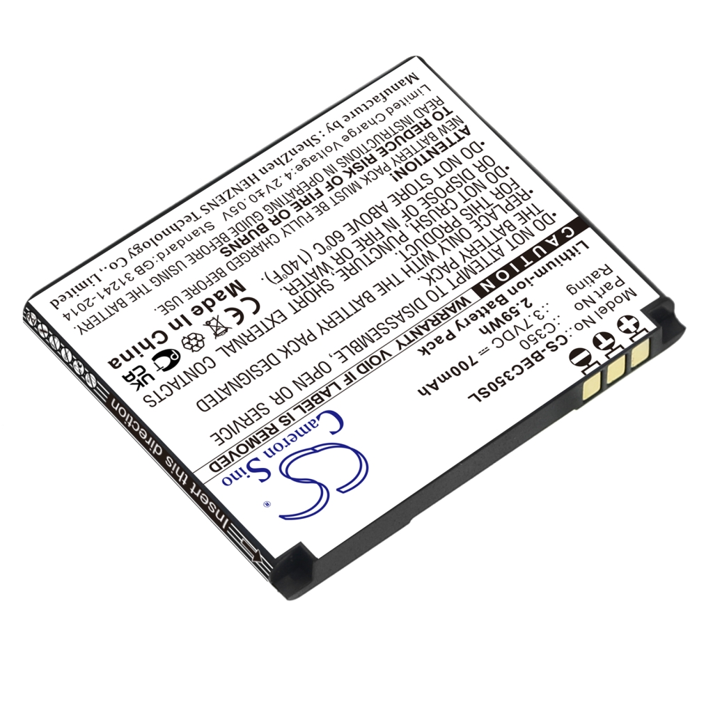 Baterija za mobilni telefon Bea-fon CS-BEC350SL