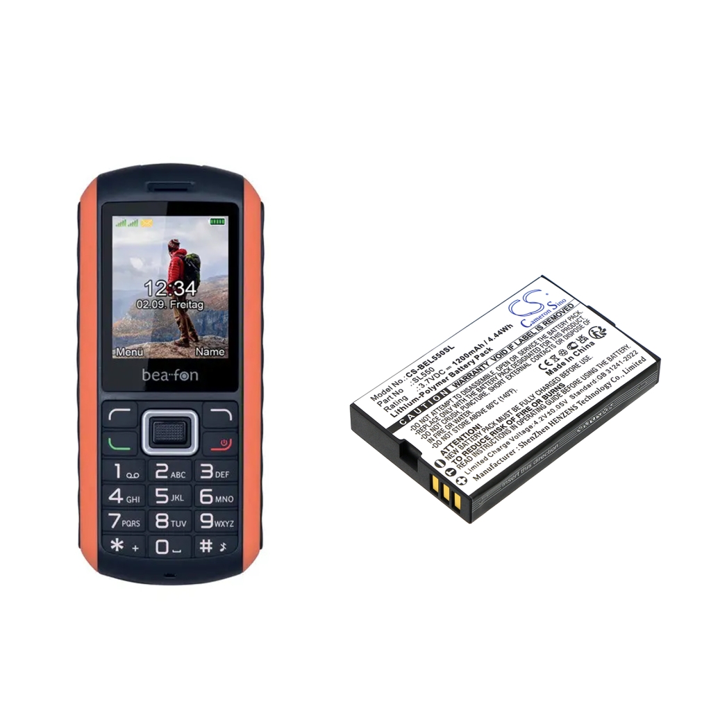 Baterija za mobilni telefon Bea-fon CS-BEL550SL