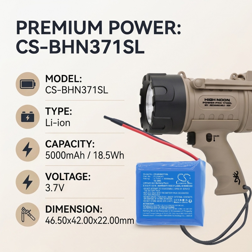 Baterija kompatibilno s Browning CS-BHN371SL