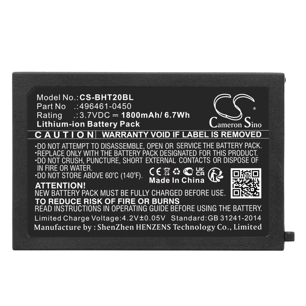 Baterija za barkod skener Denso BHT-604QW (CS-BHT20BL)