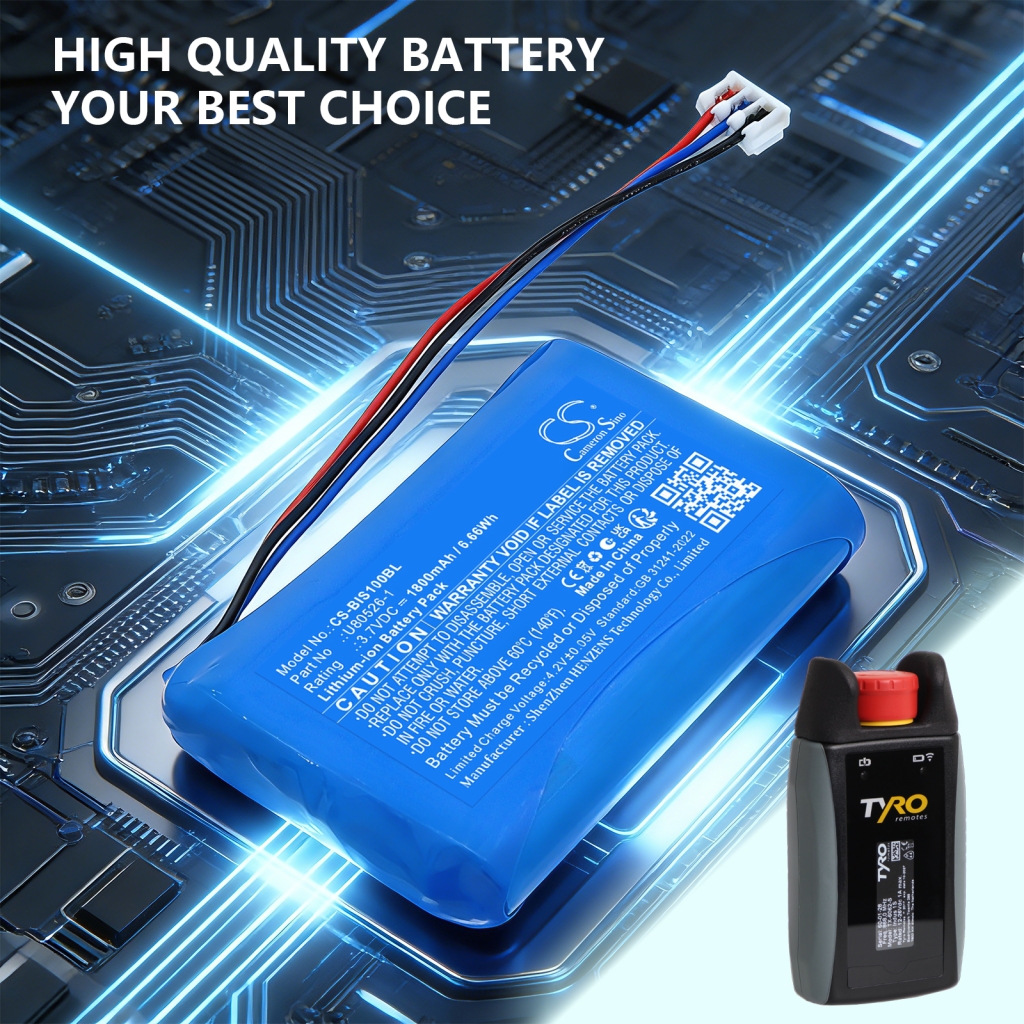 Battery compatible with Tyro