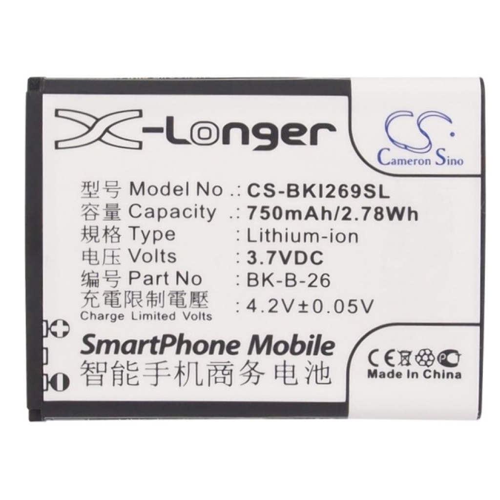 Baterija za mobilni telefon BBK CS-BKI269SL