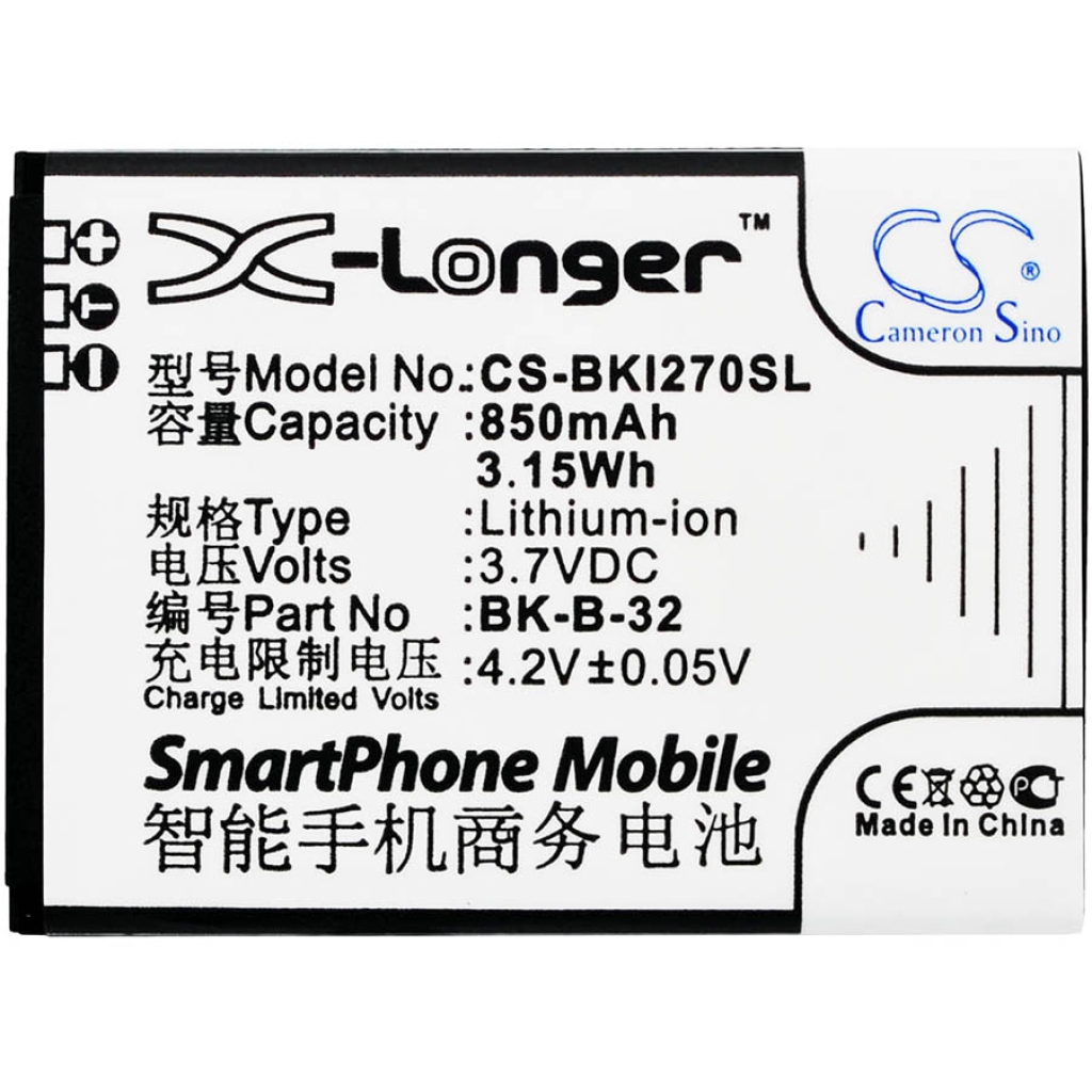 Baterija za mobilni telefon BBK CS-BKI270SL