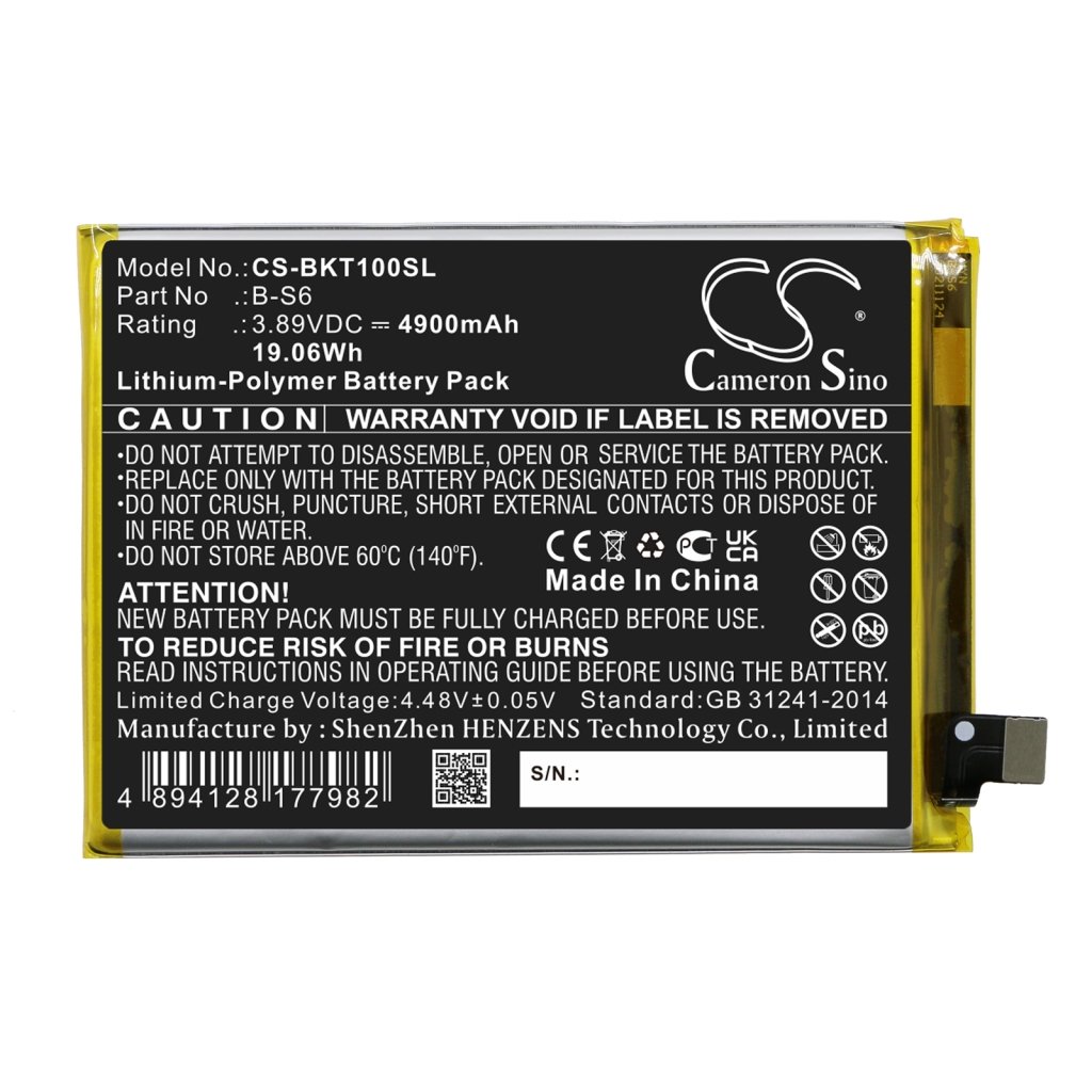 Kompatibilna zamjena baterije za Vivo B-S6