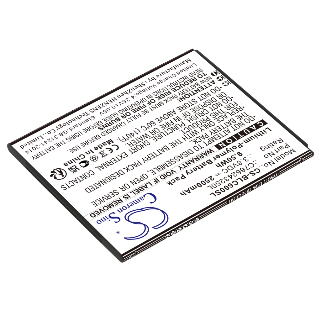 Baterija za mobilni telefon BLU C0090P (CS-BLC600SL)