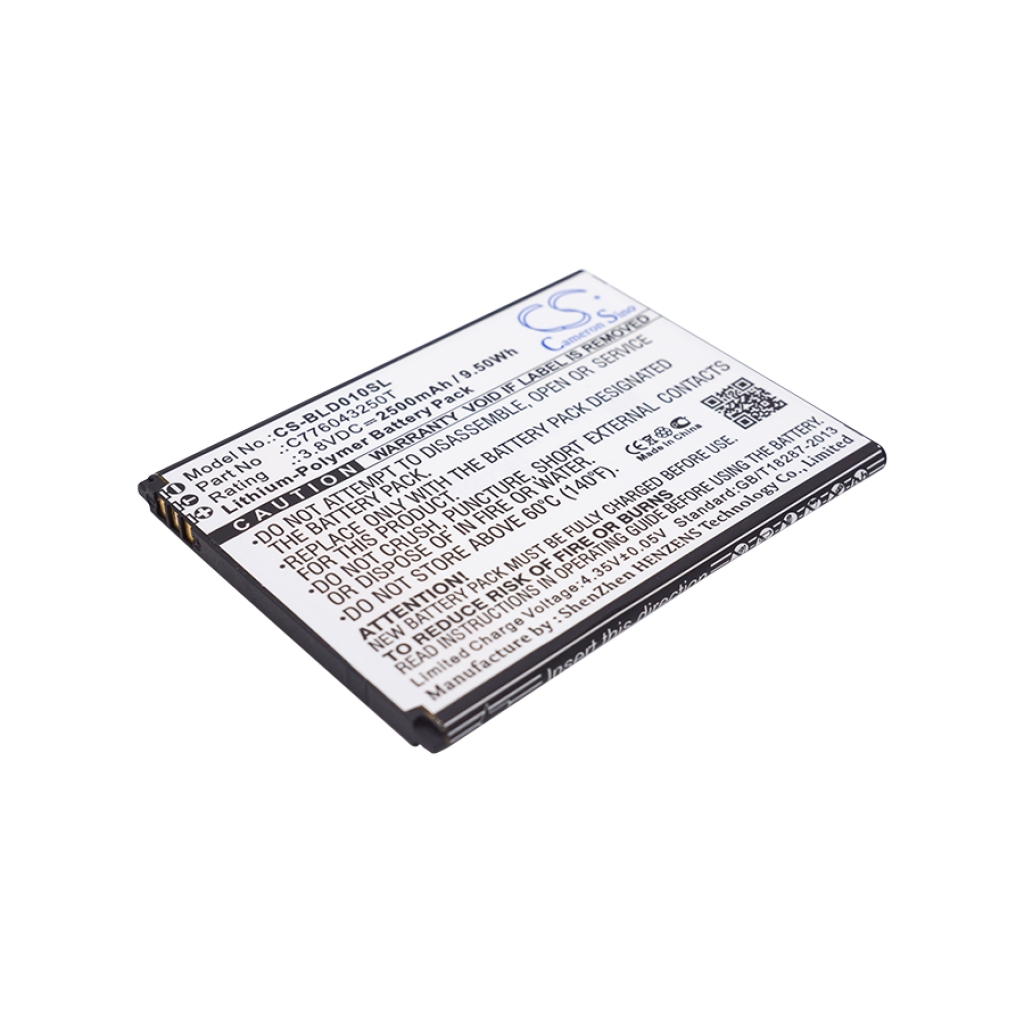 Baterija za mobilni telefon BLU D0010UU (CS-BLD010SL)