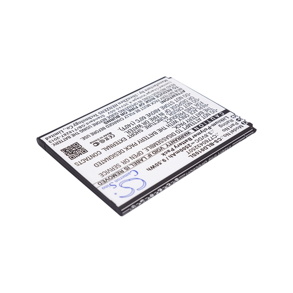 Baterija za mobilni telefon BLU D0010UU (CS-BLD010SL)