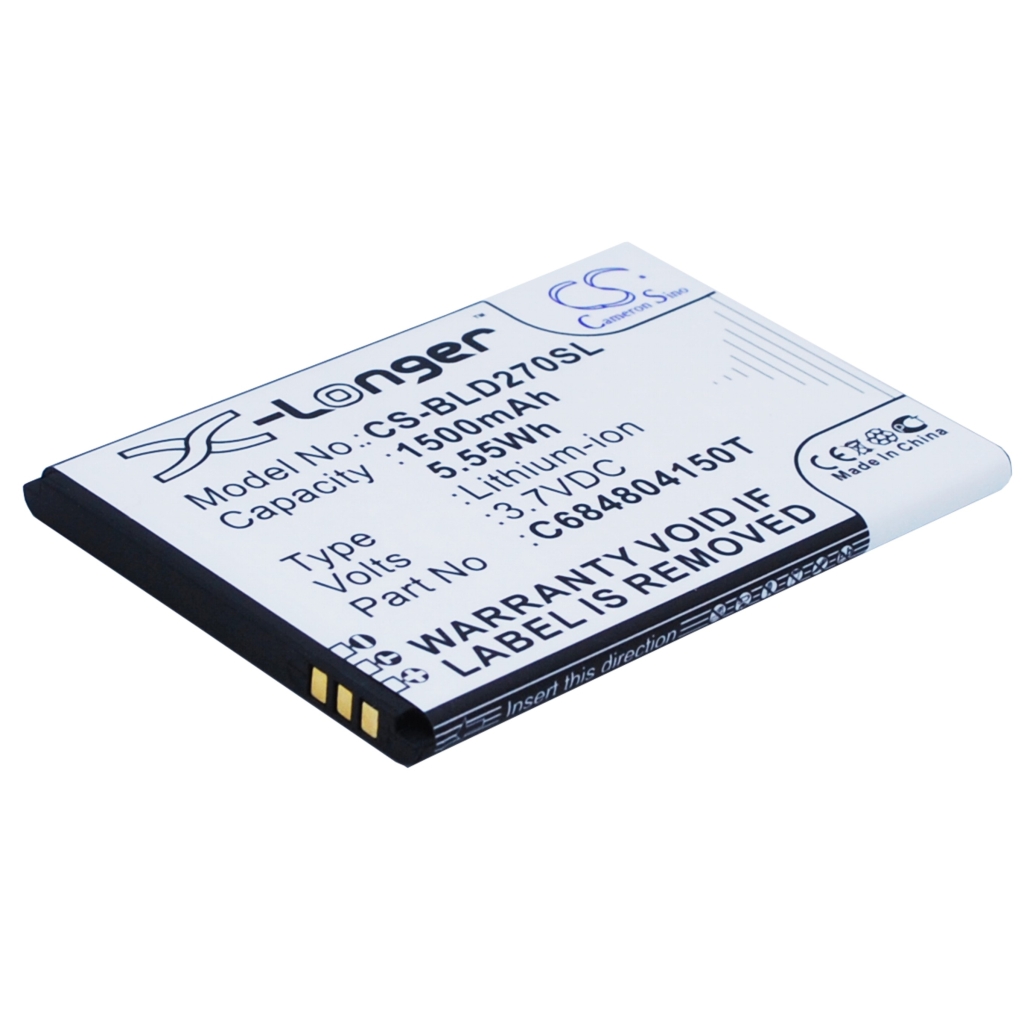 Baterija za mobilni telefon BLU D270a (CS-BLD270SL)