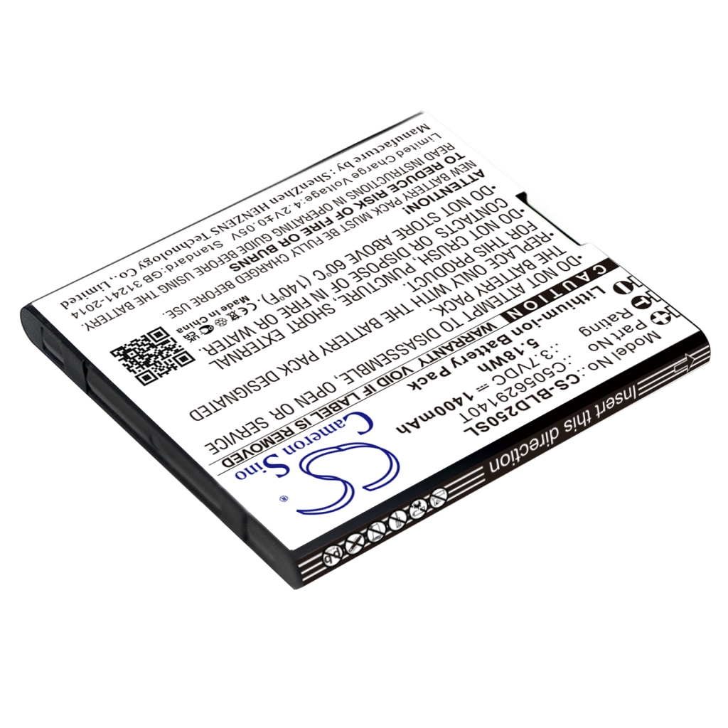 Baterija za mobilni telefon BLU D390 (CS-BLD250SL)