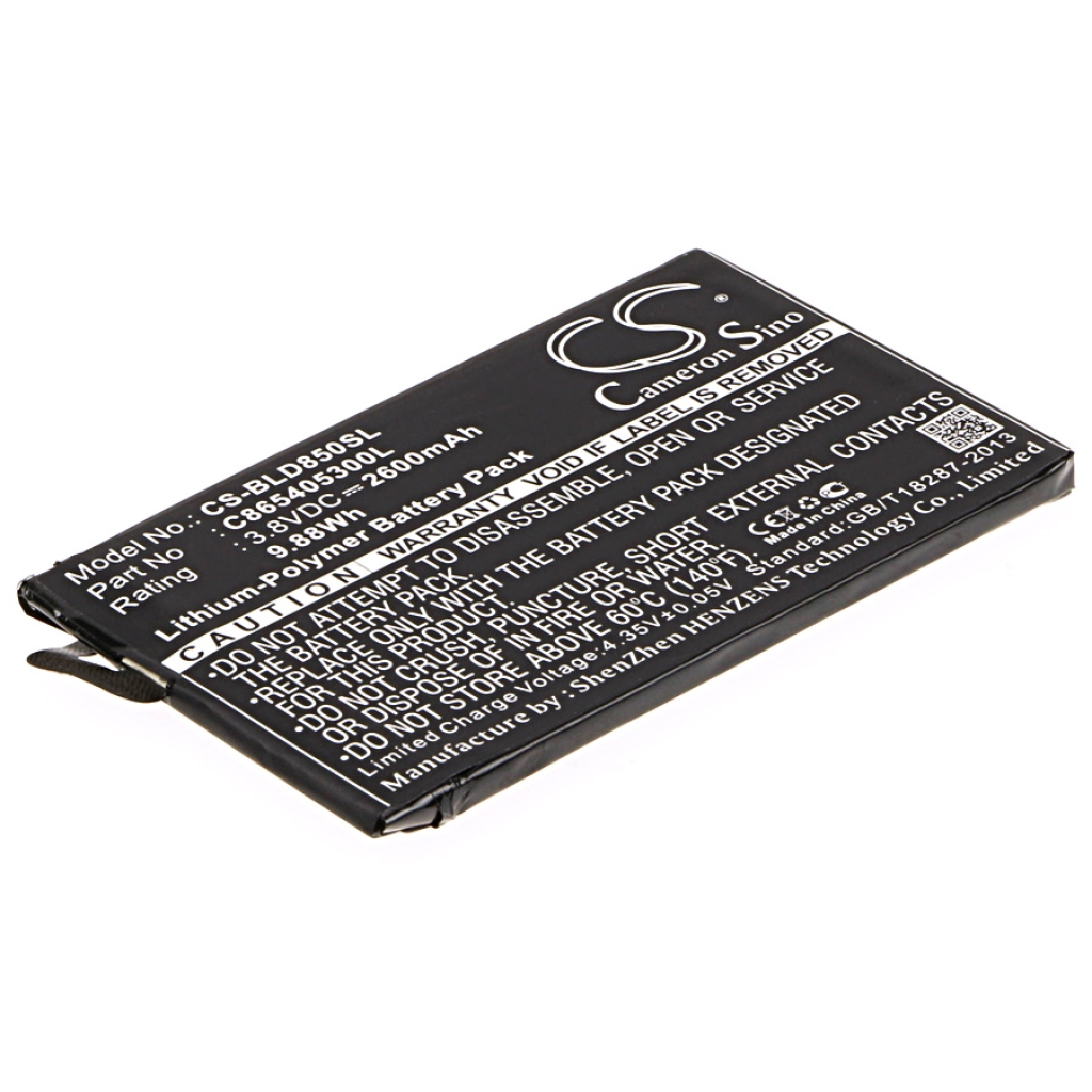 Kompatibilna zamjena baterije za BLU C865405300L,SL1805A