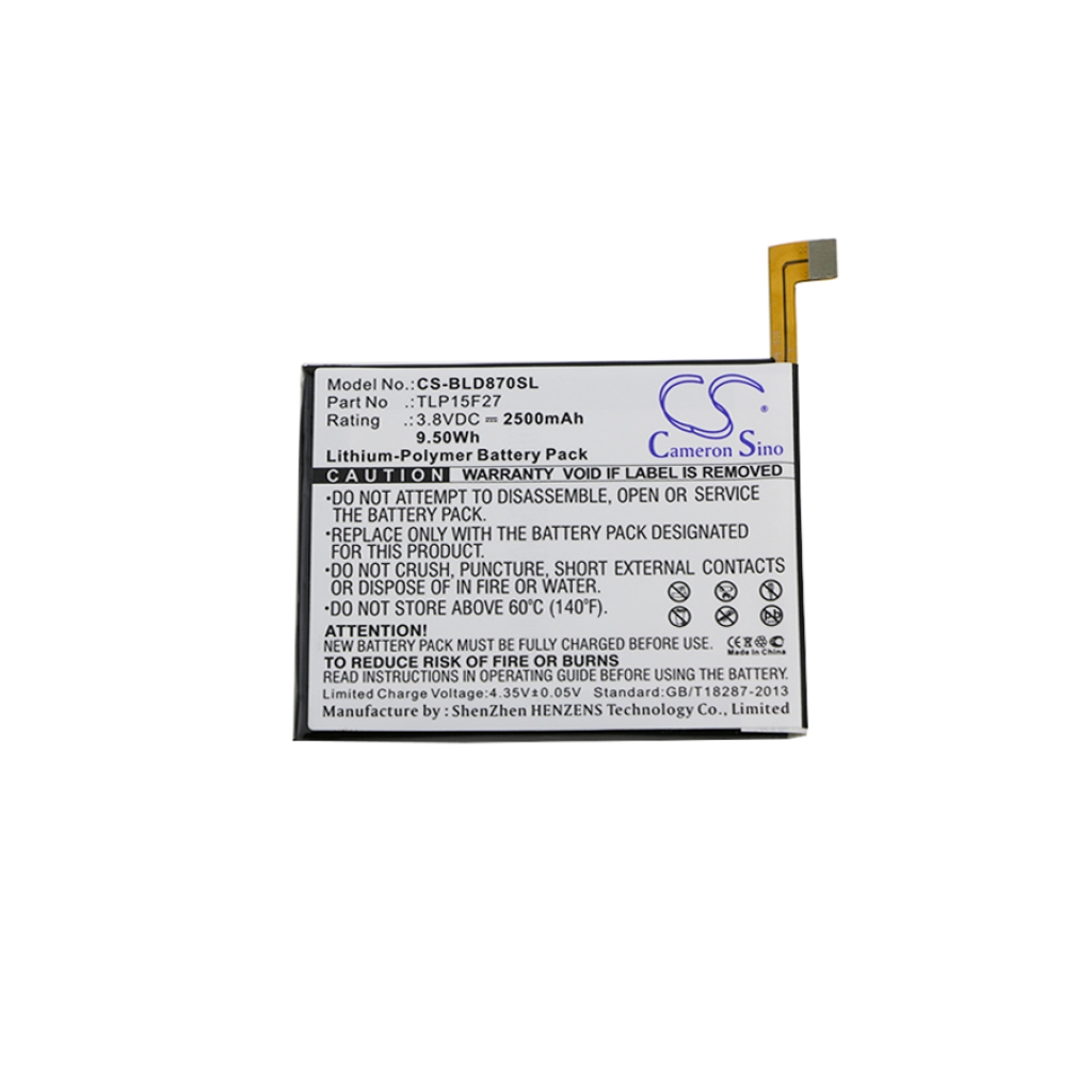 Baterija za mobilni telefon BLU Studio C Super Camera (CS-BLD870SL)