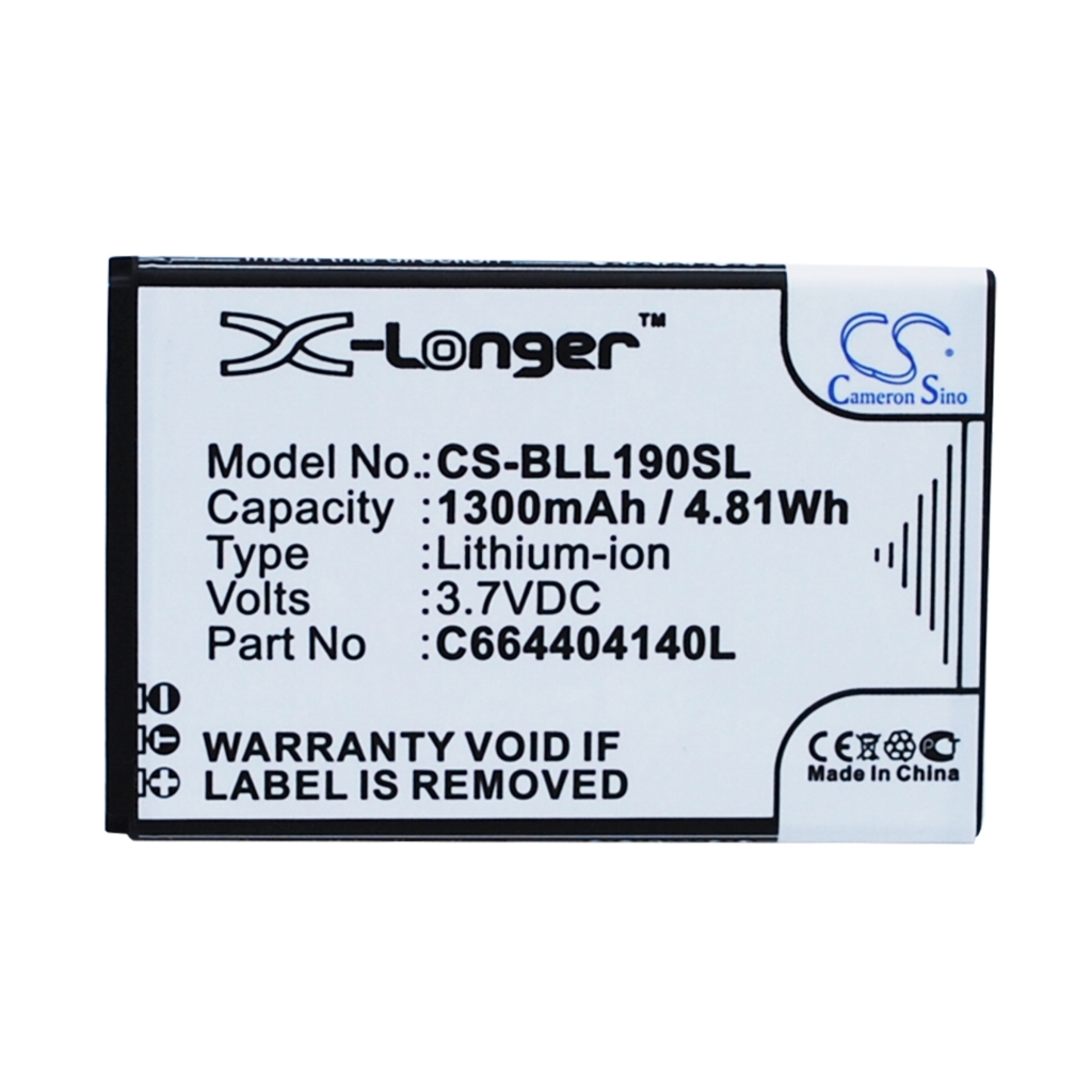 Kompatibilna zamjena baterije za BLU C664404140L,C664404140T
