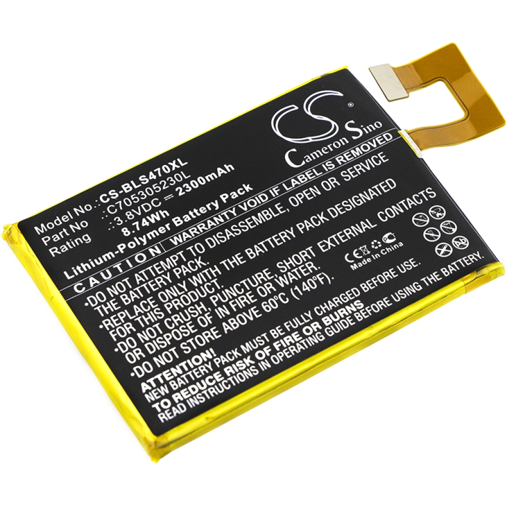 Baterija za mobilni telefon BLU Selfie S470 (CS-BLS470XL)