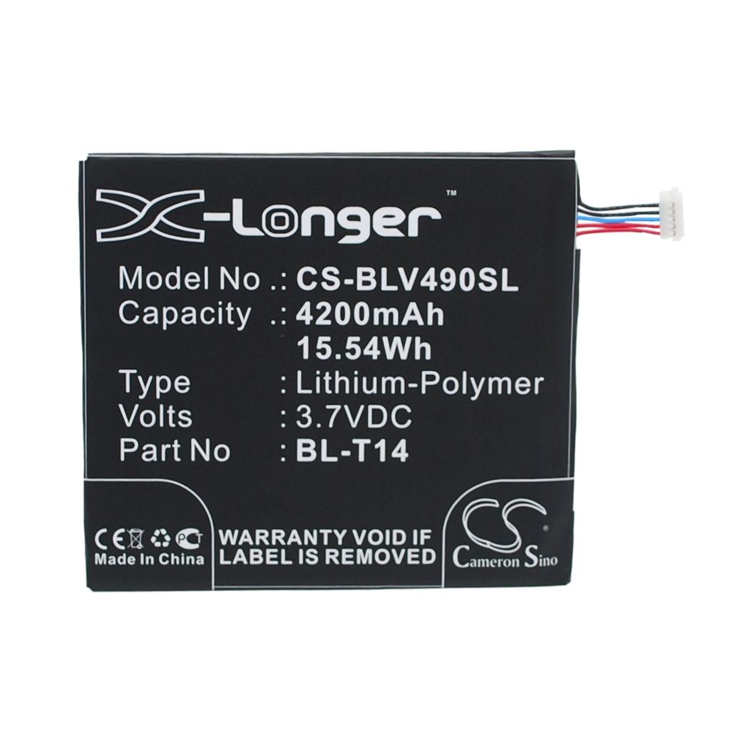 Baterija za tablet LG CS-BLV490SL
