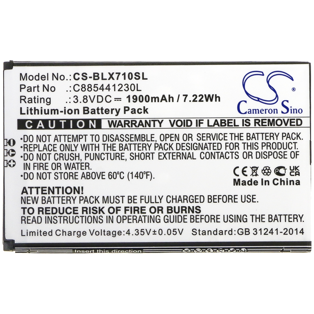 Baterija za mobilni telefon BLU CS-BLX710SL