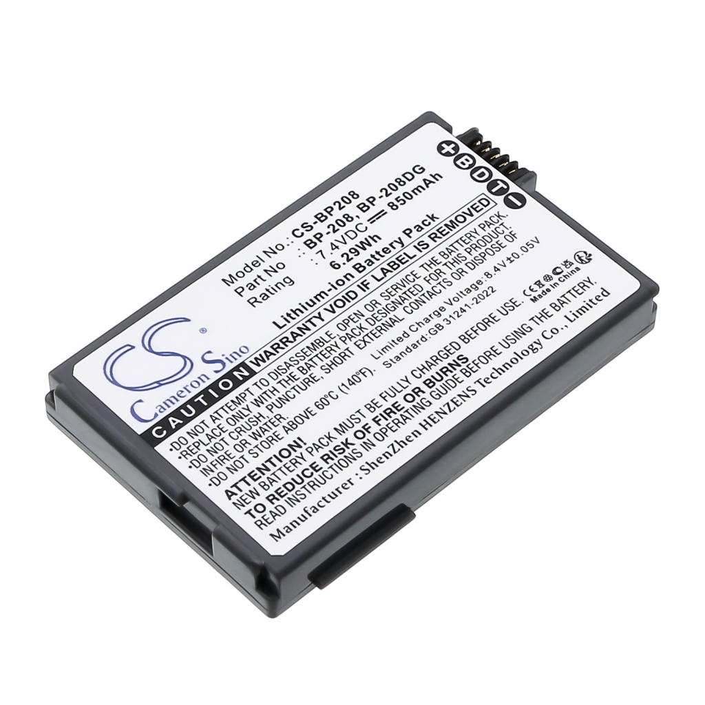 Baterija za fotoaparat Canon CS-BP208