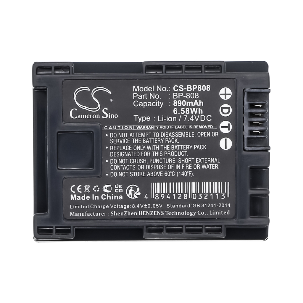 Baterija za fotoaparat Canon CS-BP808