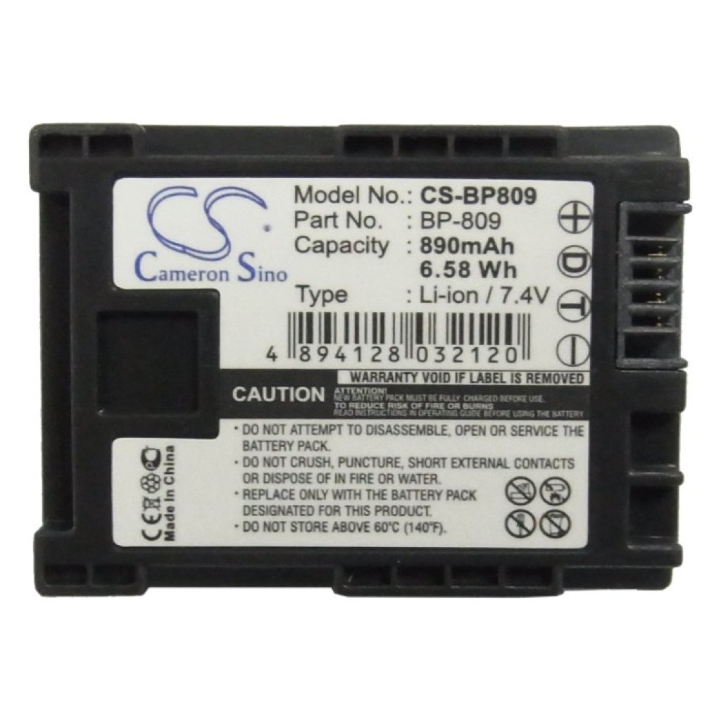 Camera Battery Canon VIXIA HF S100