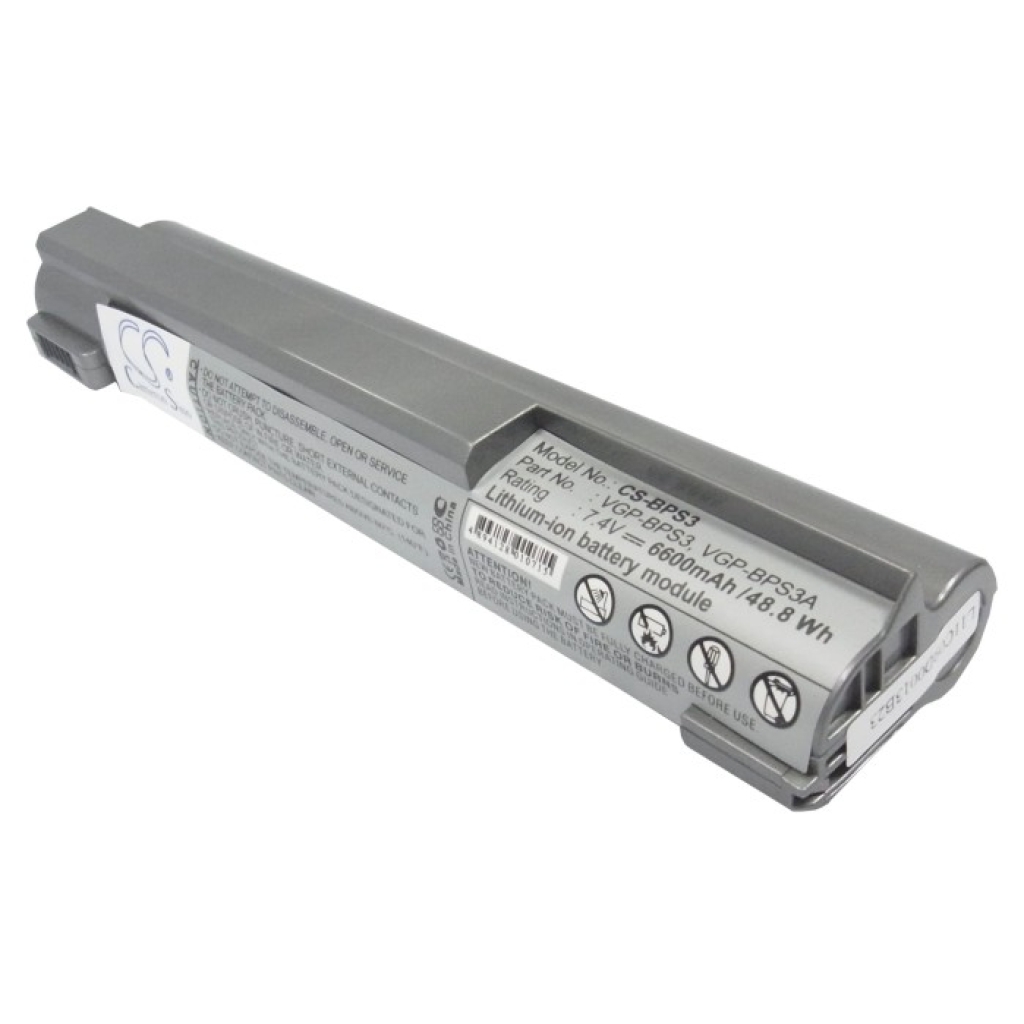 Siva baterija Sony VAIO Cameron Sino CS-BPS3, naljepnica 48,8Wh
