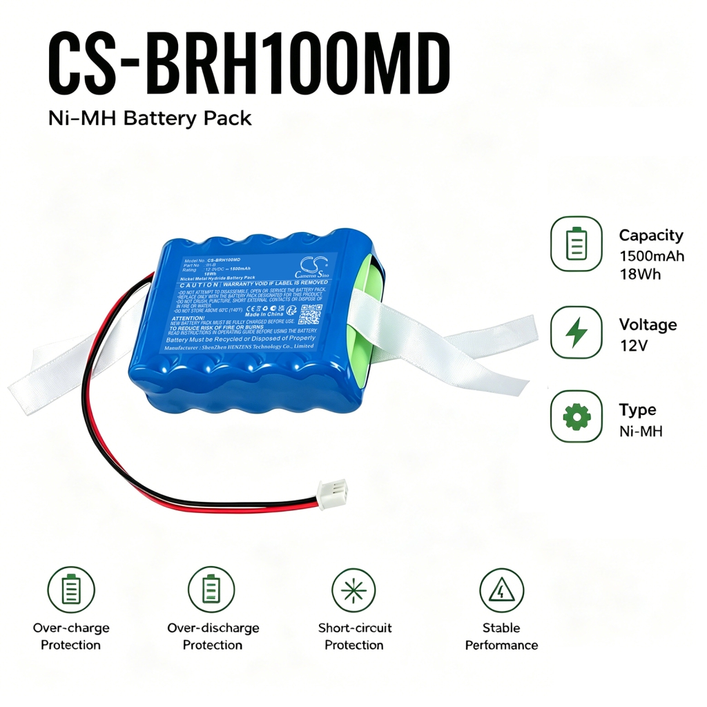 Baterija kompatibilno s Biocare CS-BRH100MD
