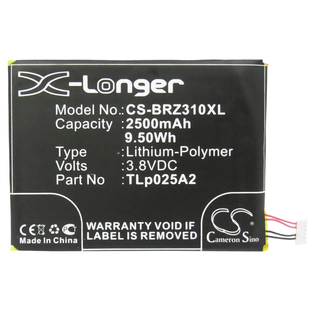 Kompatibilna zamjena baterije za BlackBerry FIH435573,TLP025A2