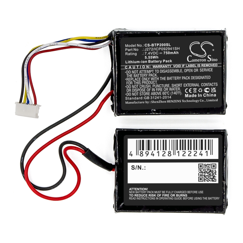 Kompatibilna zamjena baterije za Beats J272/ICP092941SH