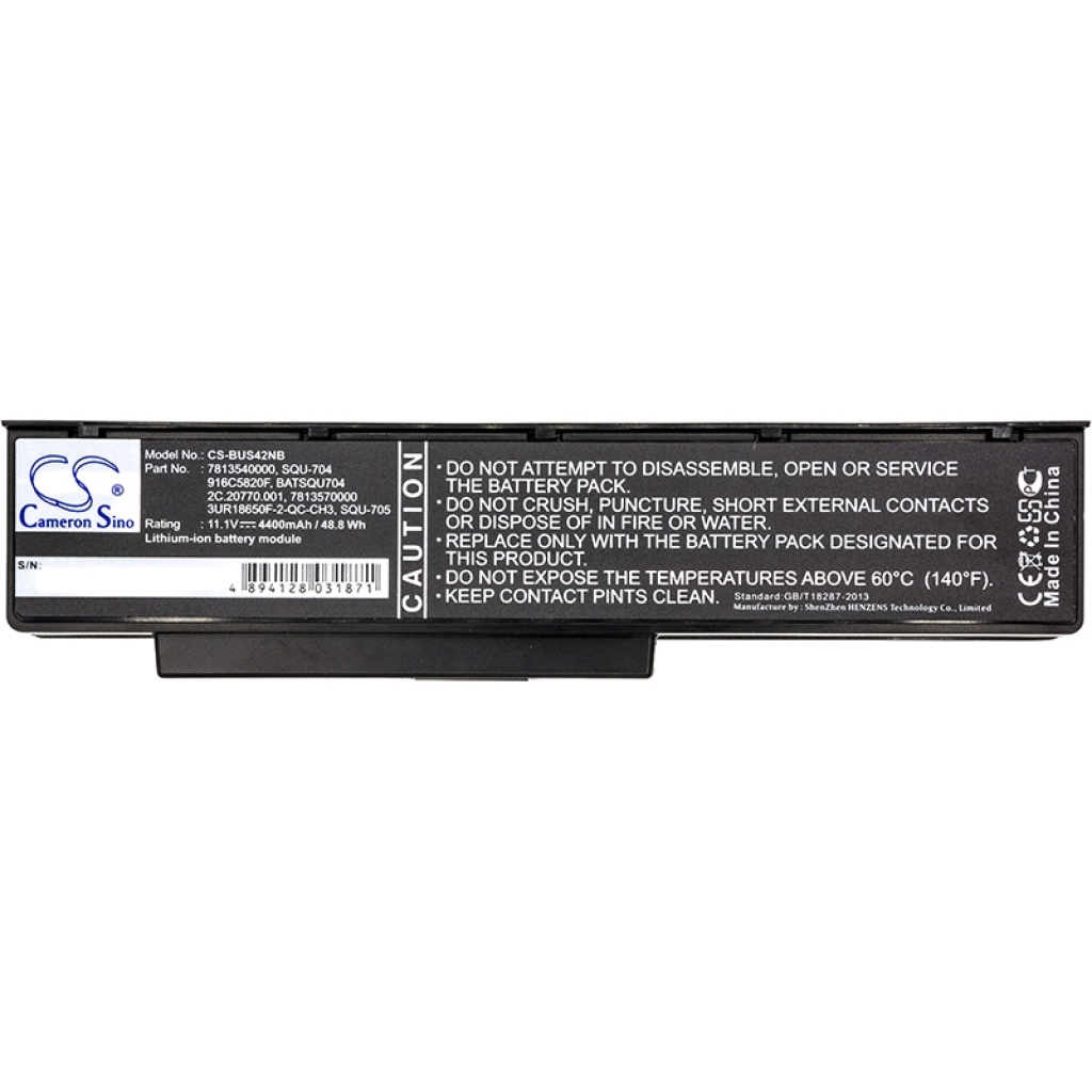 Battery Replaces 916C7170F