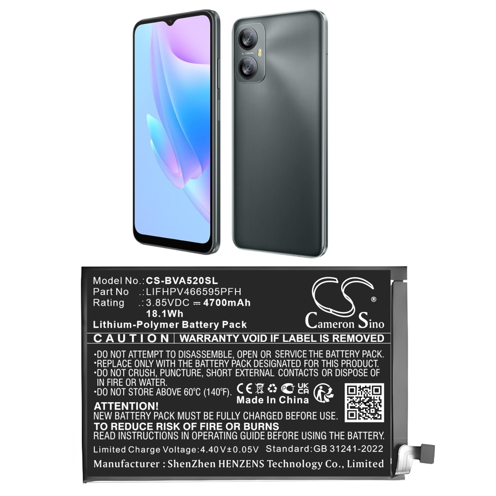 Baterije Baterija za mobilni telefon CS-BVA520SL