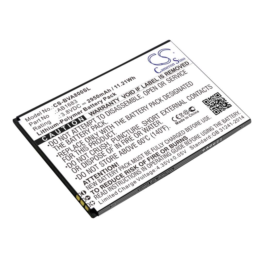 Kompatibilna zamjena baterije za Blackview AB1683