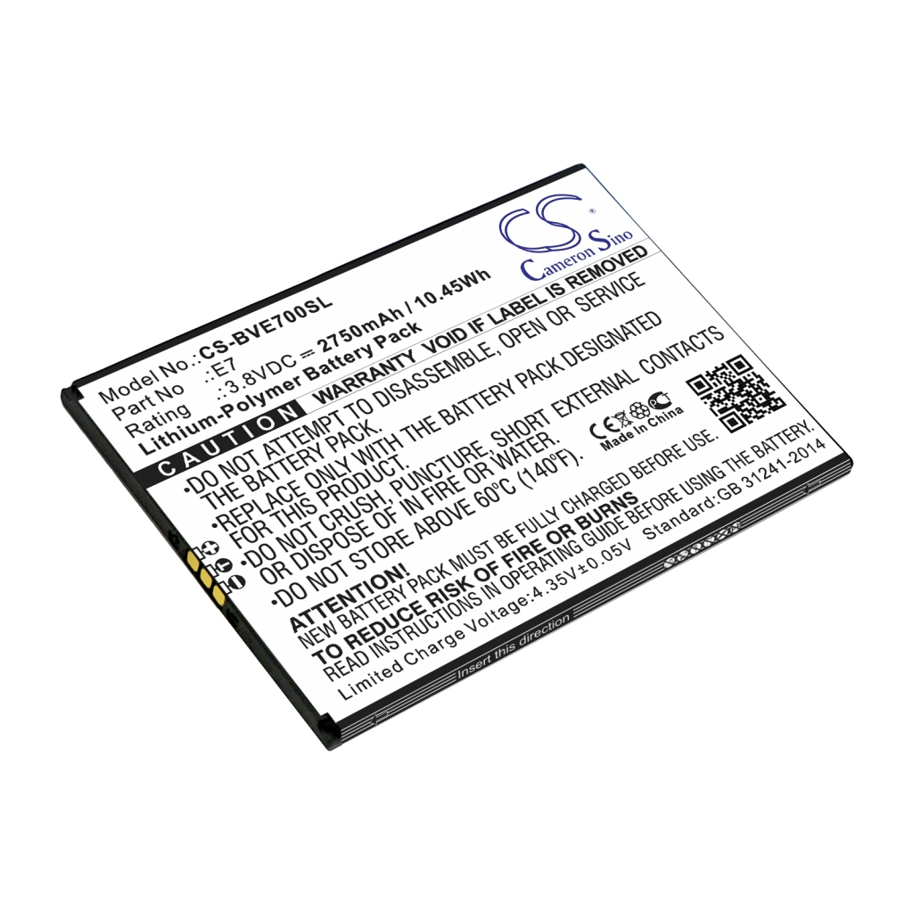 Baterija za mobilni telefon Blackview E7 (CS-BVE700SL)