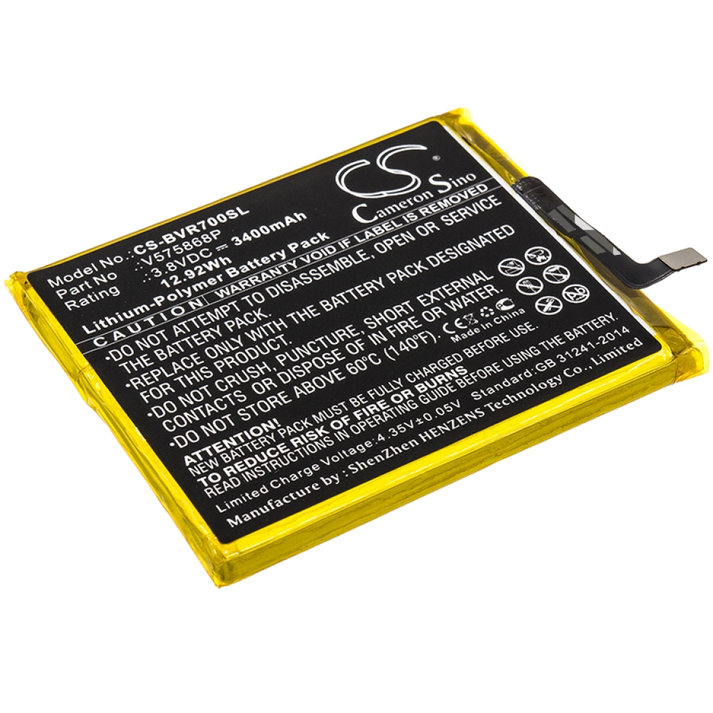 Kompatibilna zamjena baterije za Blackview V575868P