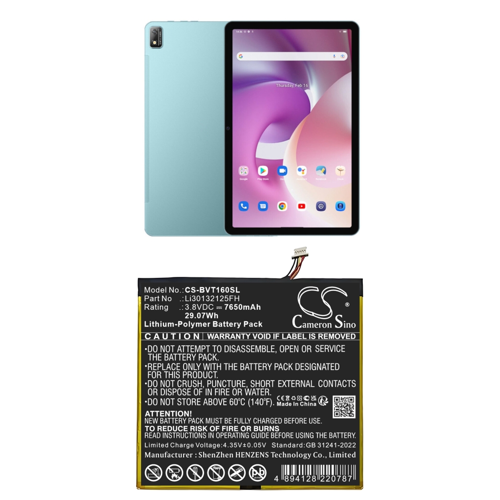 Baterija za tablet Blackview CS-BVT160SL