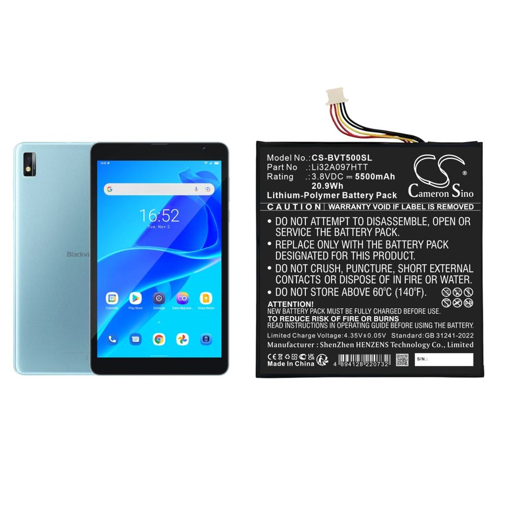 Baterija za tablet Blackview CS-BVT500SL