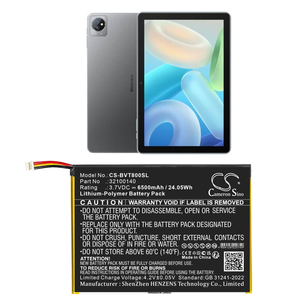 Baterija za tablet Blackview CS-BVT800SL